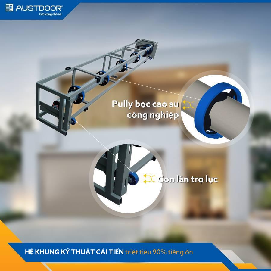 Khung trục cửa cuốn Austdoor