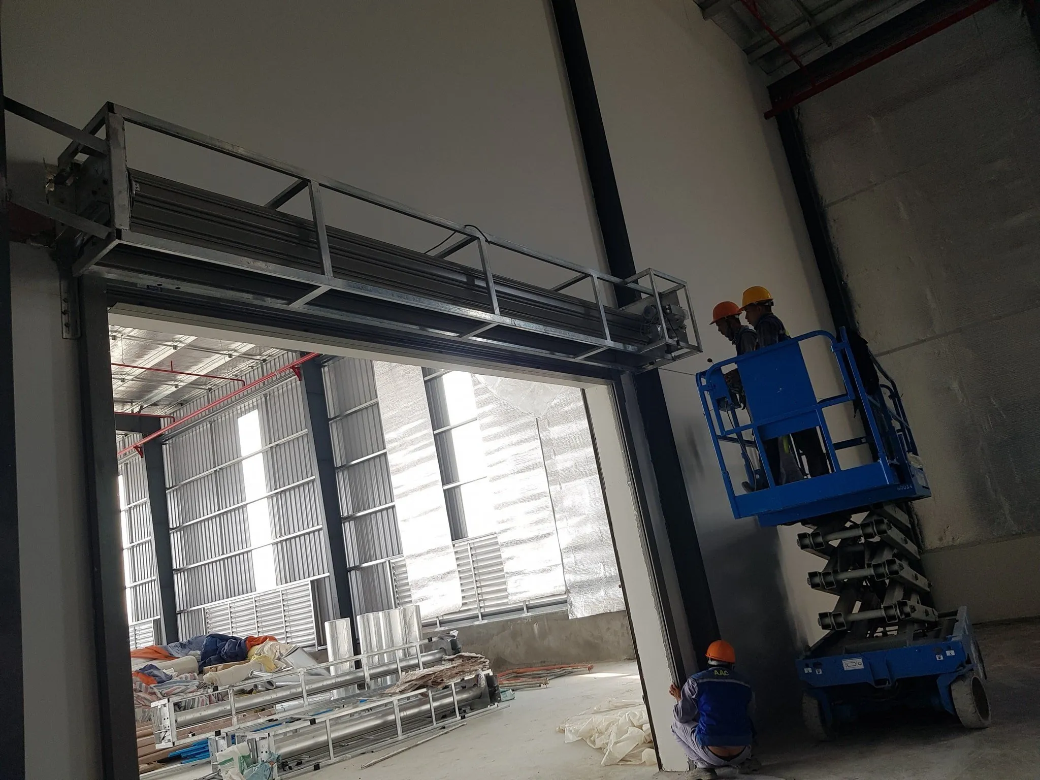 Nghiệm thu cửa cuốn Austdoor sau lắp đặt