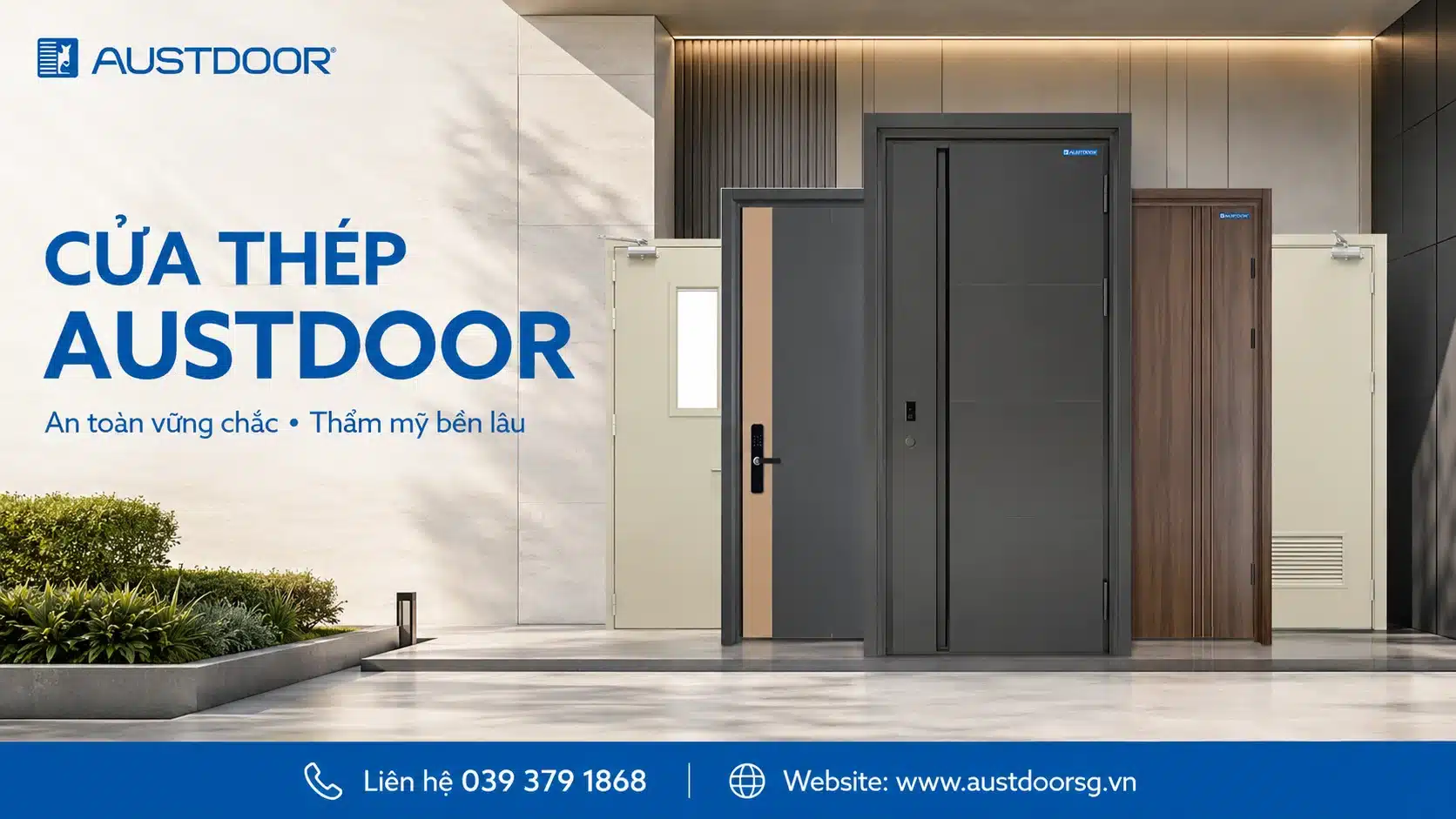 Cửa thép Austdoor chính hãng từ Tập đoàn Austdoor